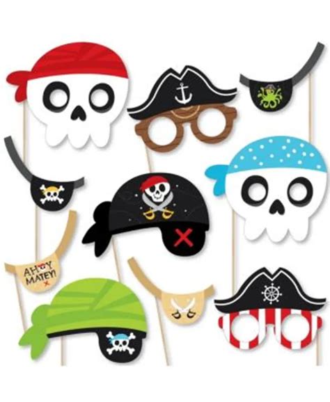 Pirate Photo Booth Props