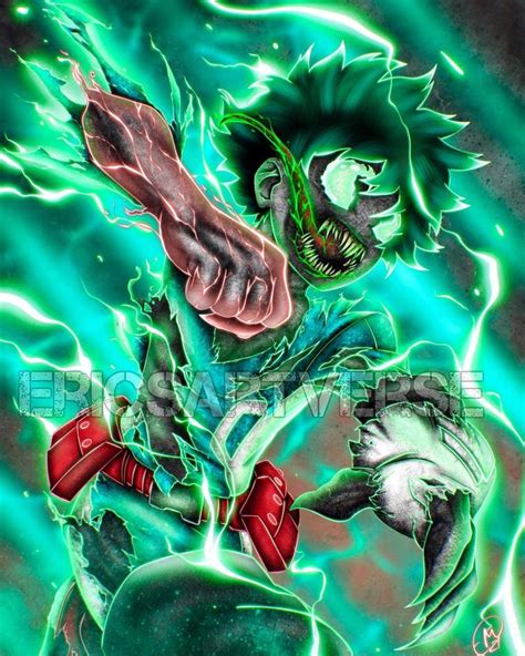 Eric On Instagram Deku Venomized Deku Mha Myheroacademia Venom