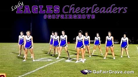Fair Grove Cheerleaders • Halftime Show • Sept 5 2014 Youtube