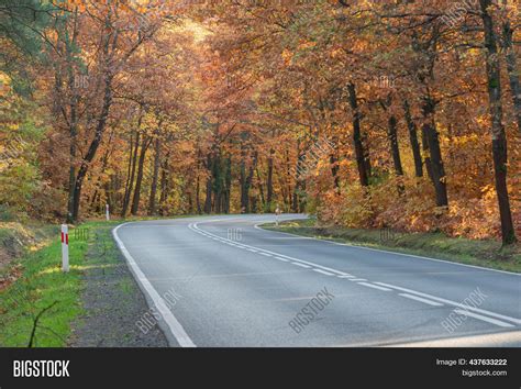 Asphalt Road Through Image And Photo Free Trial Bigstock