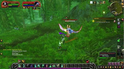 World Of Warcraft Horde Quest Guide Hippogryph Muisek YouTube