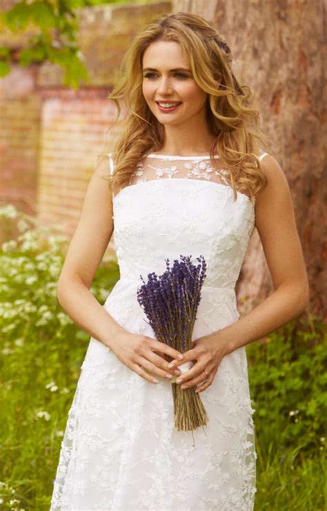 Azalia Midi Wedding Gown Ivory Evening Dresses Occasion Wear And