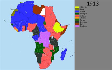 Africa map and satellite image. Africa before World War I by DinoSpain on DeviantArt