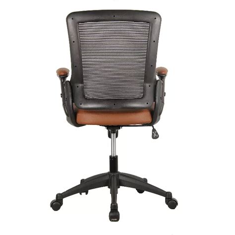 Mid Back Mesh Task Office Chair With Height Adjustable Arms Techni