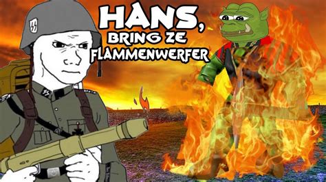 Warcraft 3 Strategy Hans Bring Ze Flammenwerfer Youtube