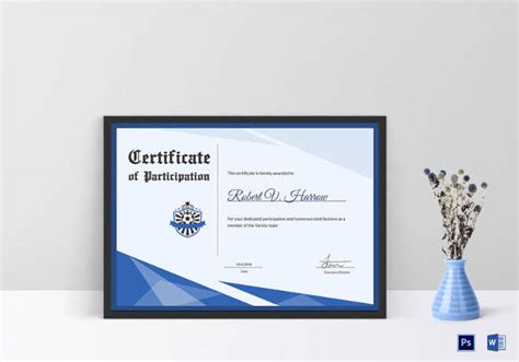 award certificate templates  illustrator