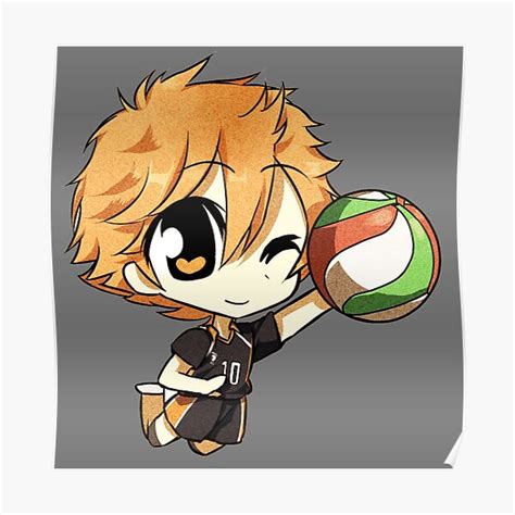 Hinata Haikyu Poster For Sale By Realmdrop Redbubble