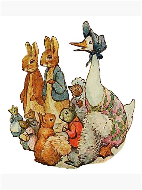 Your beatrix potter stock images are ready. "Beatrix Potter Characters" Canvas Print by AmyOlsen ...
