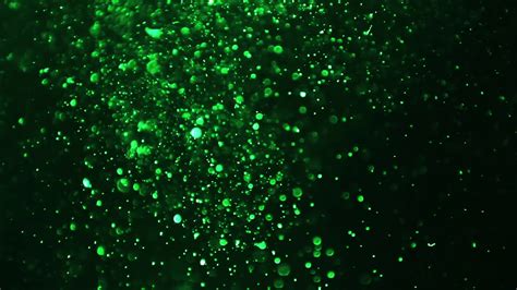 Abstract Green Particles Flying Background Motion Background 0042 Sbv