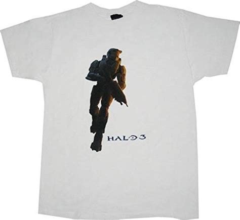 Halo 3 Master Chief T Shirt White Mens Size Large Halo