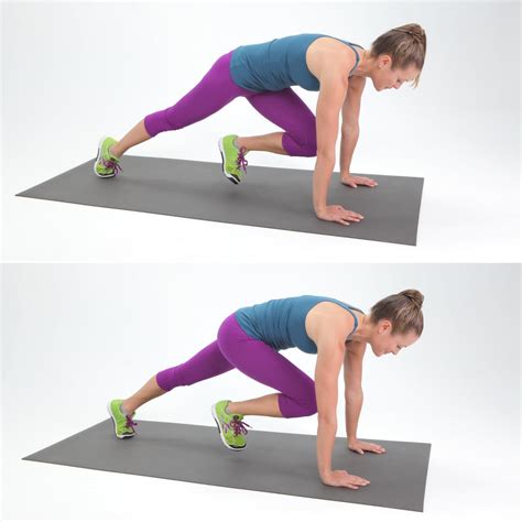 Mountain Climbers Strength Exercises With Cardio Popsugar Fitness