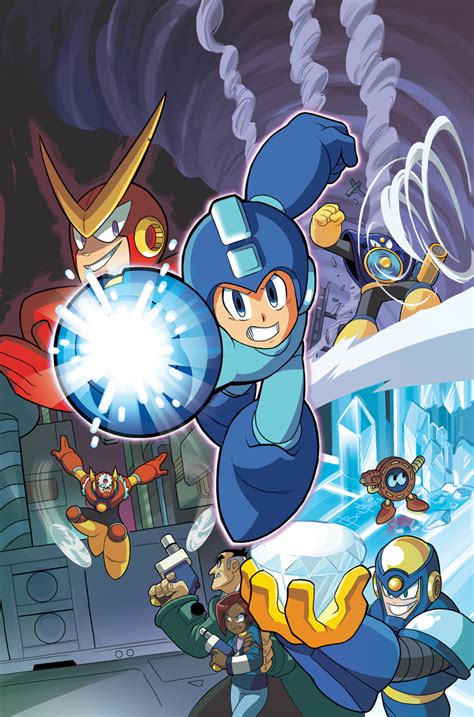Mega Man 11 Archie Comics Cover By Ideafan128 On Deviantart