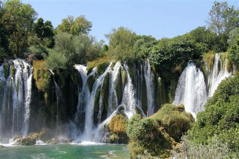 Kravice Waterfalls Living In Montenegro