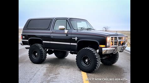 1988 Chevy K5 Blazer Squarebody Immaculate Cold Ac Rust Free Body And