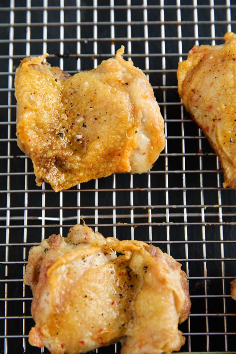 thighs fryer chicken air crispy paleomg recipes fried healthy print upgrade foods favorite