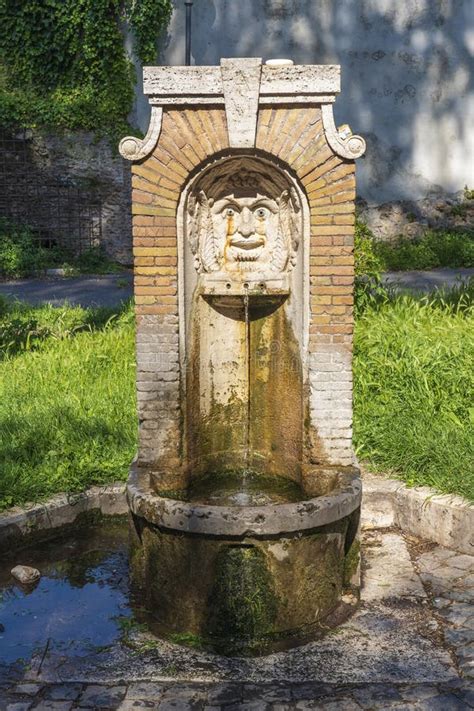 A Drinking Water Fountain Fontanella Di Nerone In Park Parco Del Colle