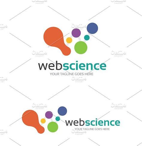 Web Science Logo Template Scienceweblogotemplates Logo Templates