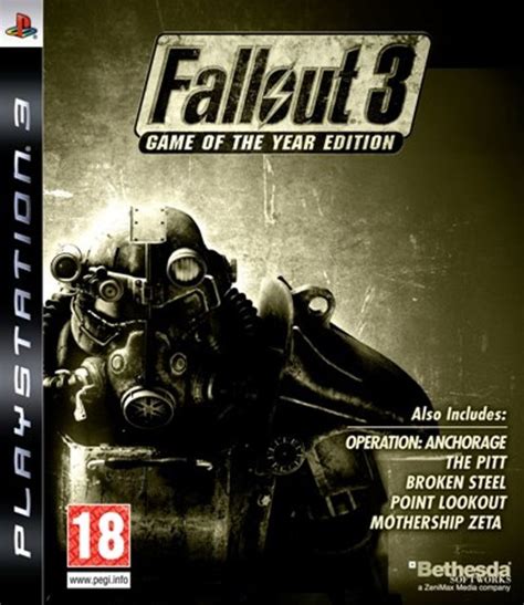 Fallout 3 Game Of The Year Edition Ps3 Games