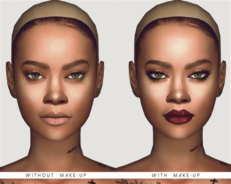 The Black Simmer Rihanna Skinpack By Butera Designer