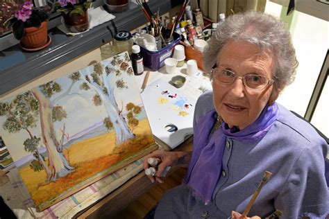 Painting Is The Best Medicine For Audrey Sunshine Coast Daily
