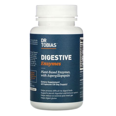 Dr Tobias Digestive Enzymes 60 Capsules Iherb