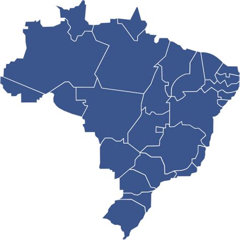 Mapa Do Brasil Clip Art At Clker Com Vector Clip Art Online Royalty