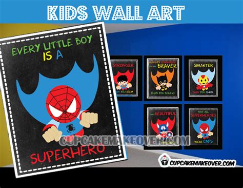 Discover unique and awesome weapons, boost your power, and hit the little crazy animals to save your chicks' life! Every Little Boy is a Superhero Wall Art - Children Decor
