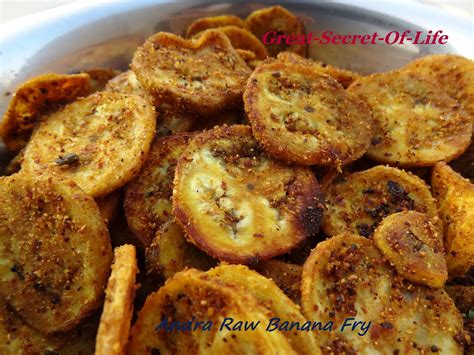 Secrets to making perfect banana fritters (pisang goreng). Andhra Raw Banana (Valaikai, Aratikaya) Fry - Great Secret ...