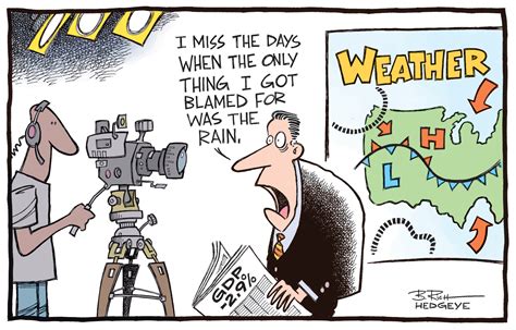 Cartoon Of The Day Blame The Weatherman