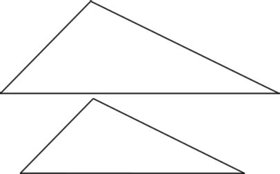 Since these ratios are all the same, this is a similar triangle. Geometry/Congruency and Similarity - Wikibooks, open books ...