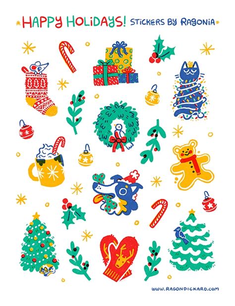Printables Holiday Sticker Sheet Hp® Official Site Free Nude Porn Photos
