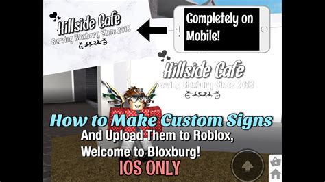 How To Upload A Decal For Bloxburg Roblox Youtube How To Get Robux