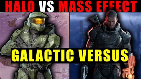 Halo Vs Mass Effect In All Out War Who Would Win Galactic Versus