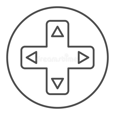 Joystick Ui Button Design Stock Vector Illustration Of Button 27183375
