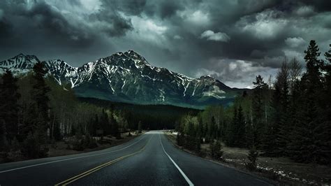 The Long And Winding Road 4k Ultra Hd Wallpaper Background Image
