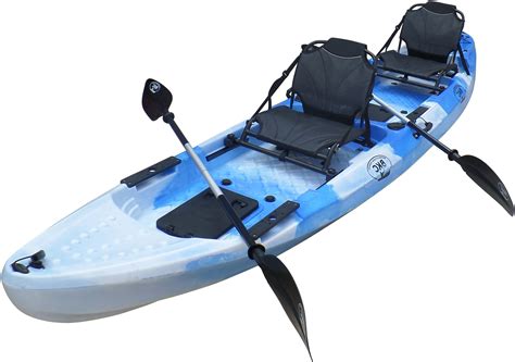 Bkc Uh Tk29 13 Foot 1 Inch Tandem 2 Person Sit On Top Fishing Kayak