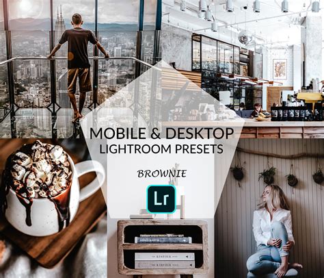 Mobile And Desktop Lightroom Presets Brown Presets Blogger Presets For