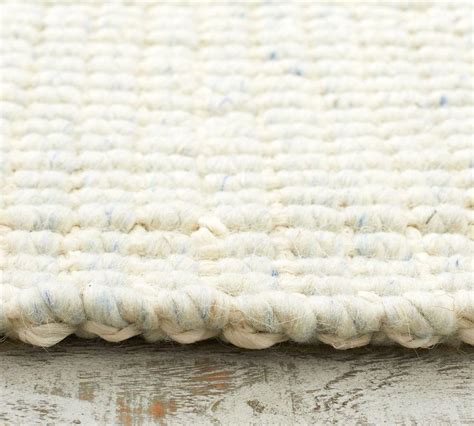 Chunky Wool Jute Rug Chambray Pottery Barn Au