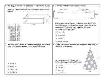 Maybe you would like to learn more about one of these? 8th STAAR Volume and Surface Area Review by Texas Math ...