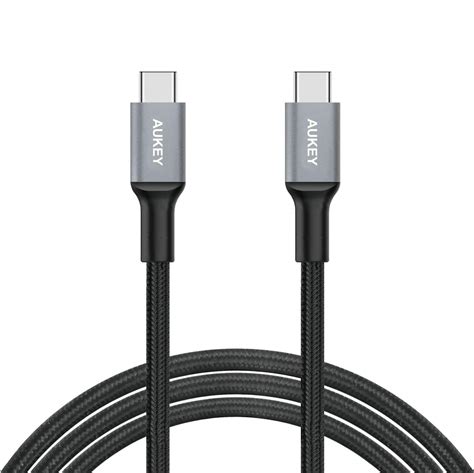 Aukey Usb C To Usb C Cable 3ft Usb 20 Type C Cable Fast