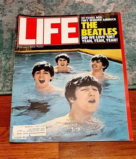 The Beatles Life Magazine 1984 Paul Newman Afghanistan Christ Shroud Of