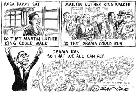 Rosa Parks To Obama In South African Cartoonists Picture