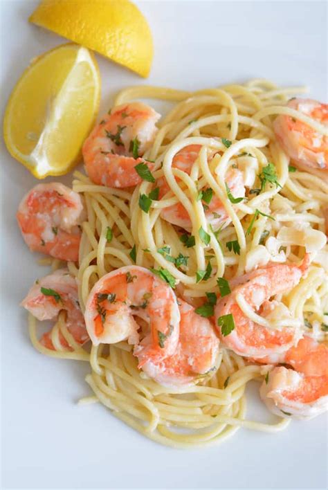 I have been making shrimp scampi for years and this recipe is a keeper! Shrimp Scampi - Recipe Redux - Nourished Simply