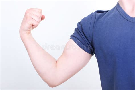 Flexed Biceps Stock Photo Image Of Bodybuilder Chain 736676