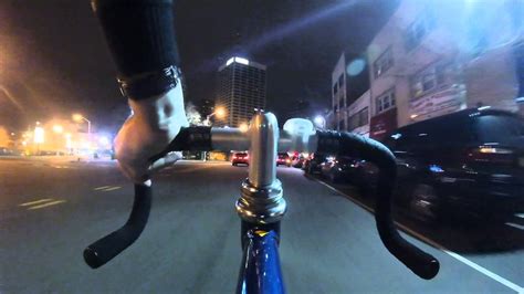 Fixed Gear Ride With Gopro Mounted On Top Tube Youtube