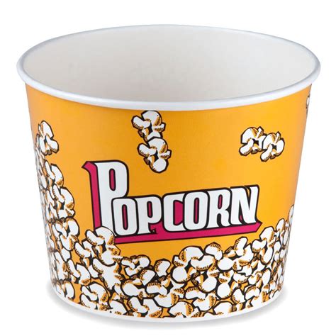 Carnival King 85 Oz Popcorn Bucket 150 Case