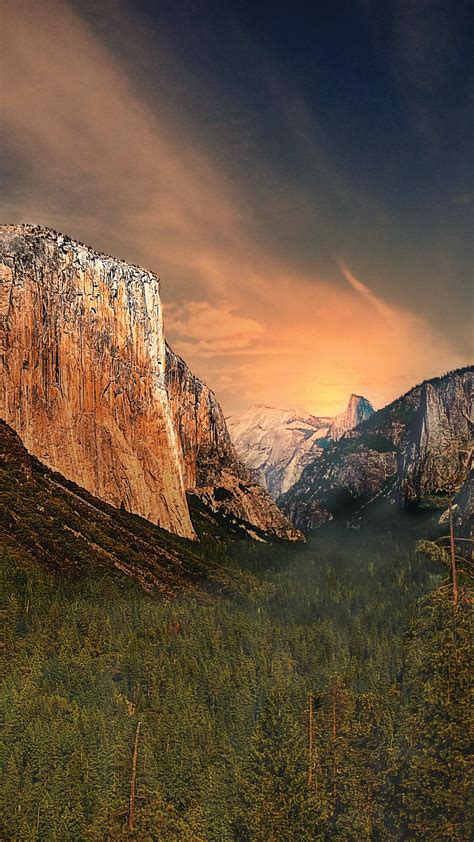 2160x3840 Gorgeous Yosemite Valley El Captain 4k Sony Xperia Xxzz5