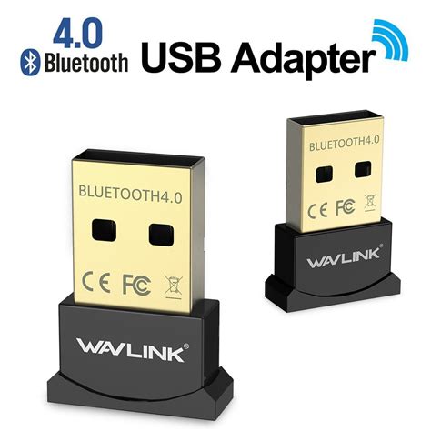 Wavlink Bluetooth 40 Usb Adapter Gold Plated Micro Dongle Compatible