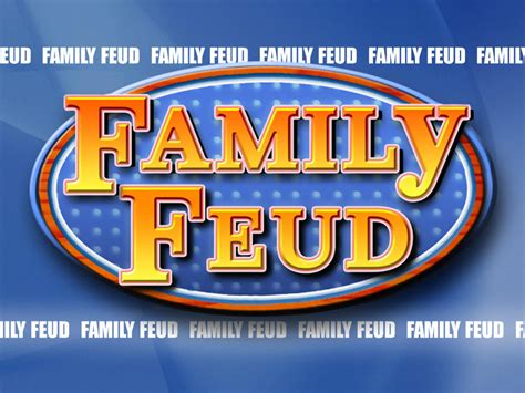 Family feud is an american television game show created by mark goodson and bill todman. Customizable Family Feud Powerpoint Template