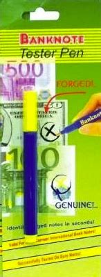 How does the mark work on the bill? Money Detector Pen | EMW Technologies
